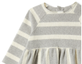 TEDDY & MINOU DRESS L/S STONE GREY