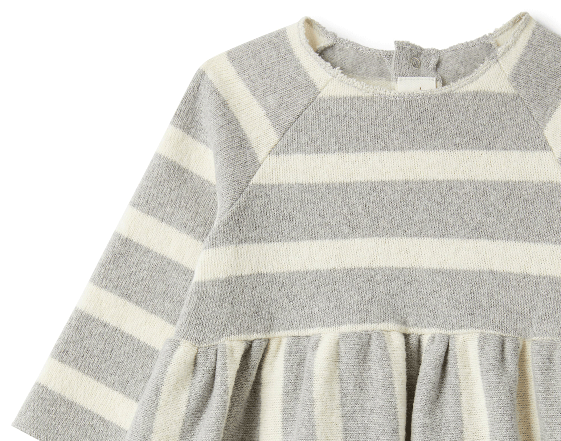 TEDDY & MINOU DRESS L/S STONE GREY