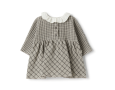 TEDDY & MINOU-DRESS L/S STONE GREY