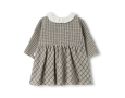 TEDDY & MINOU-DRESS L/S STONE GREY