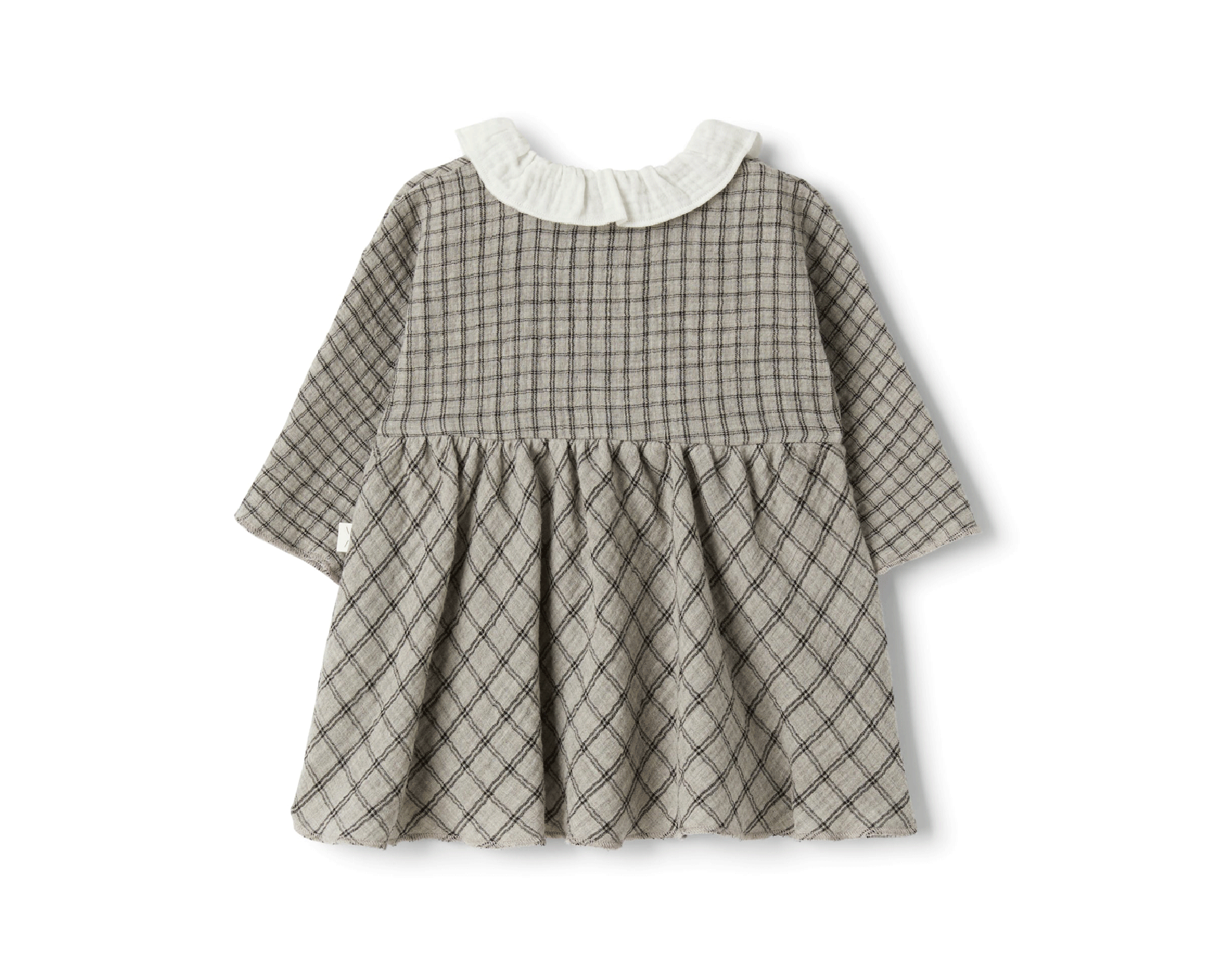 TEDDY & MINOU-DRESS L/S STONE GREY