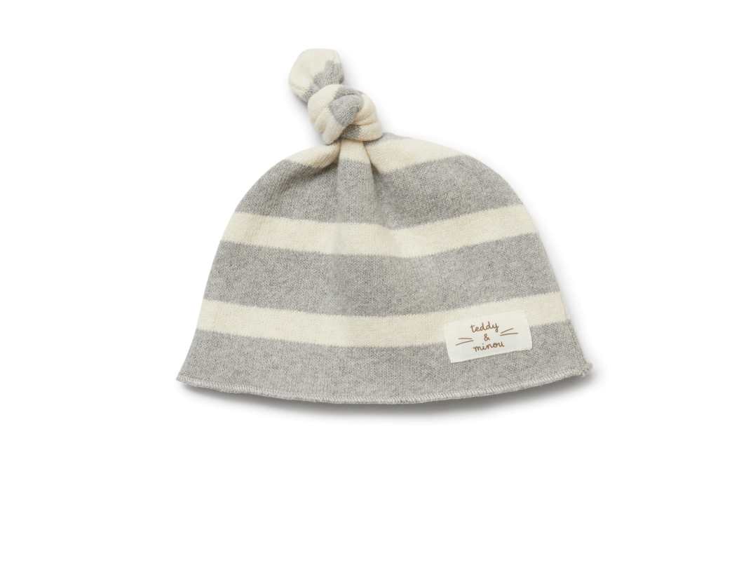 TEDDY & MINOU HAT STONE GREY