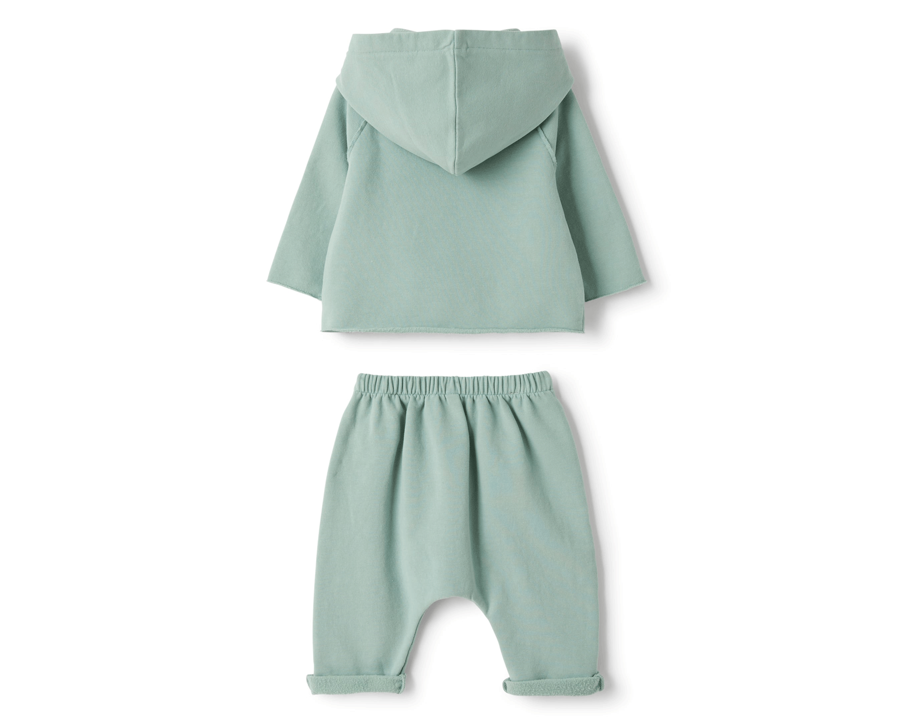 TEDDY & MINOU TWO PIECE SET MINT GREEN