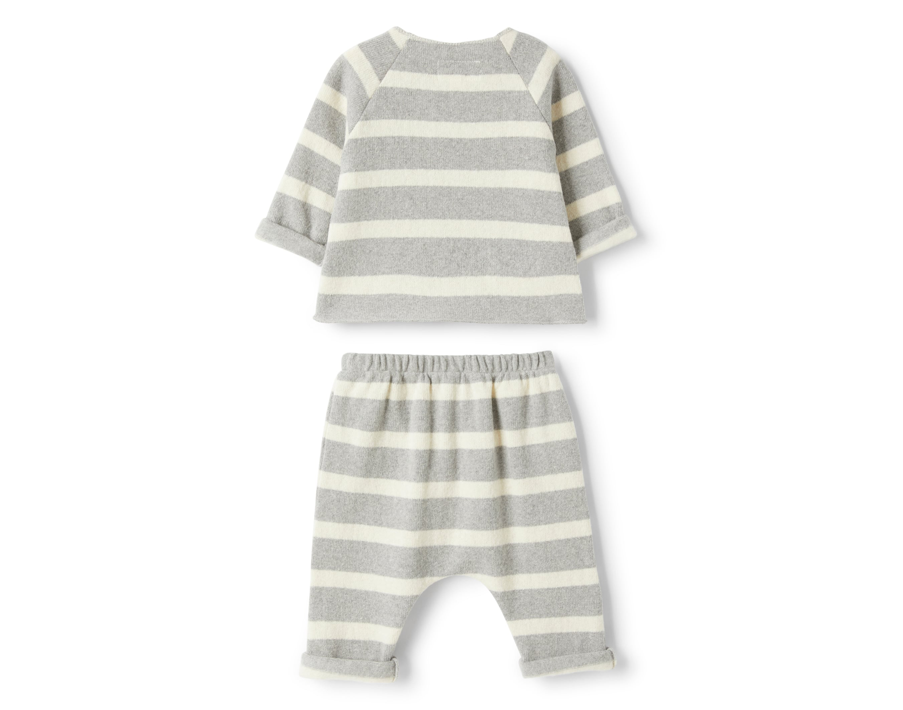 TEDDY & MINOU TWO PIECE SET STONE GREY