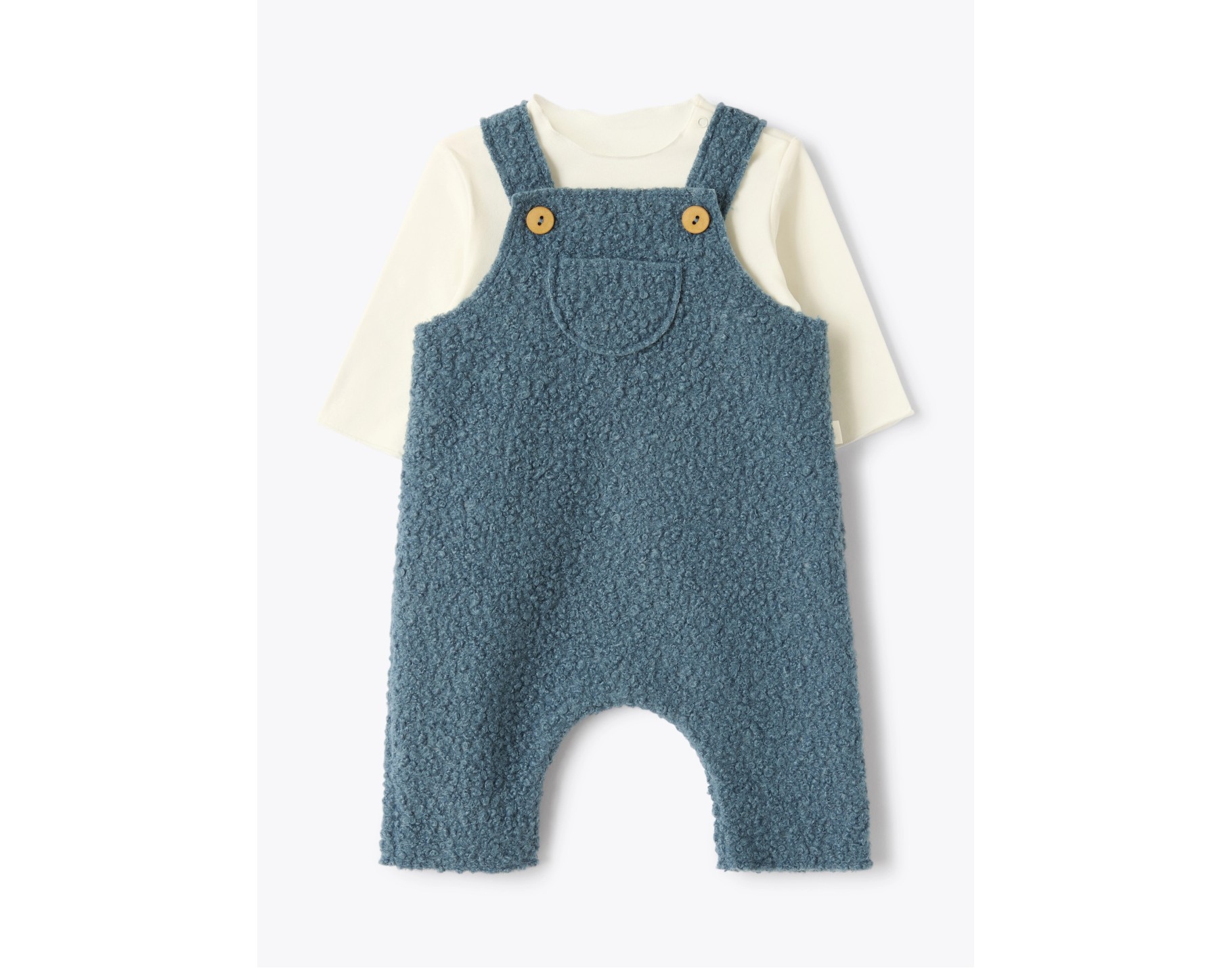 TEDDY & MINOU TWO PIECE SET POWDER BLUE