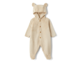 TEDDY & MINOU ROMPER W/FOOT CARIBOU BEIGE