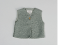 TEDDY & MINOU GILET MINT GREEN