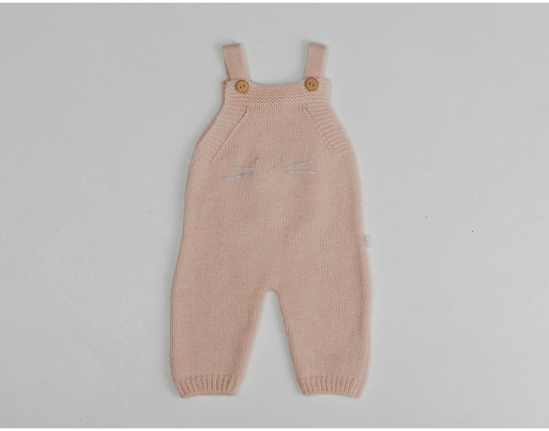 TEDDY & MINOU ROMPER W/FOOT SMOOTHIE PINK