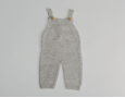 TEDDY & MINOU ROMPER W/FOOT GREY