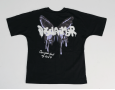 Disclaimer Cream T-Shirt black Butterfly