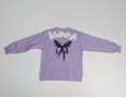 Disclaimer Hoodie Purple,black Butterfly