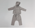 TEDDY & MINOU TWO PIECE SET STONE GREY