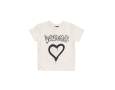 Disclaimer T-Shirt Sparkle Heart infront