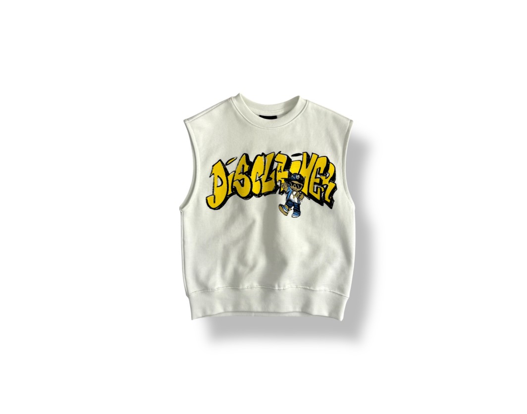 Disclaimer T-shirt sleeveless