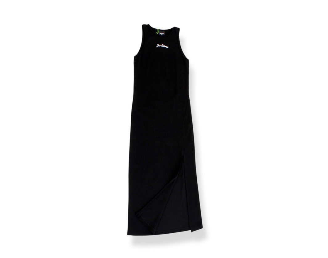 Disclaimer Black  Long Dress