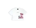 Disclaimer T-shirt White with big Teddy