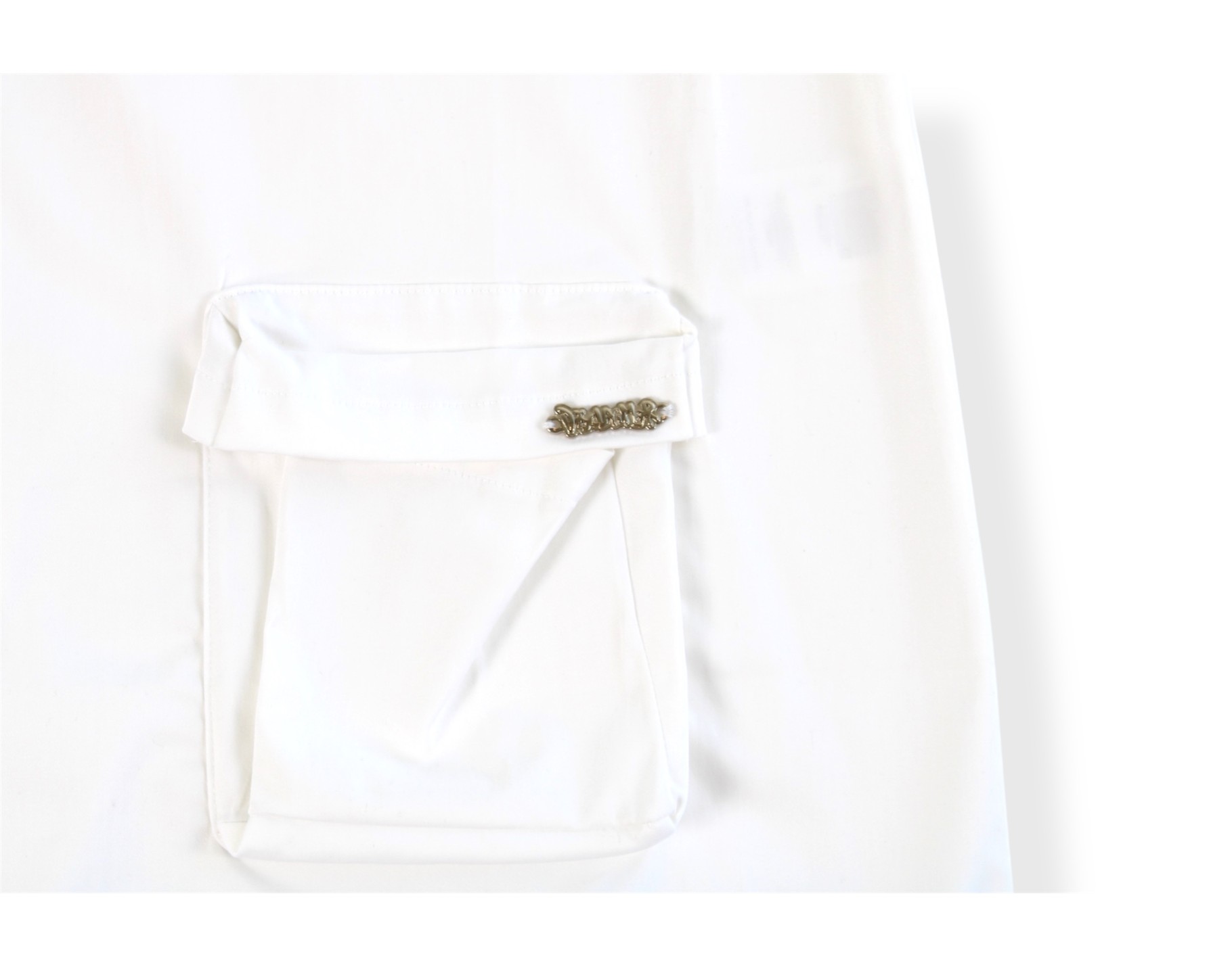 Disclaimer Dress white