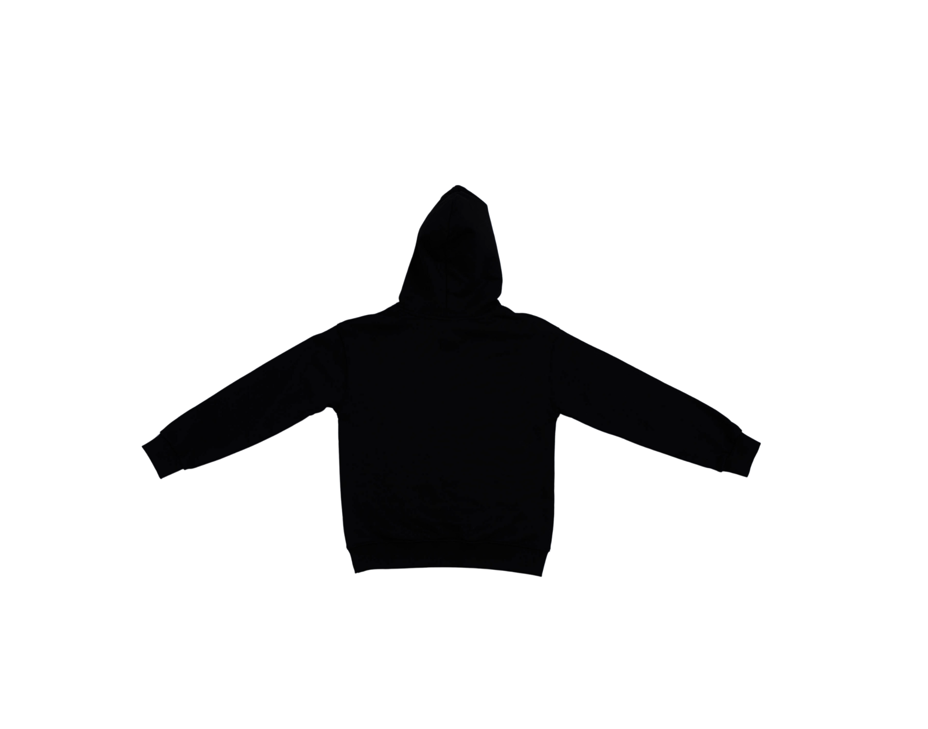 Disclaimer Hoddie with big teddy black