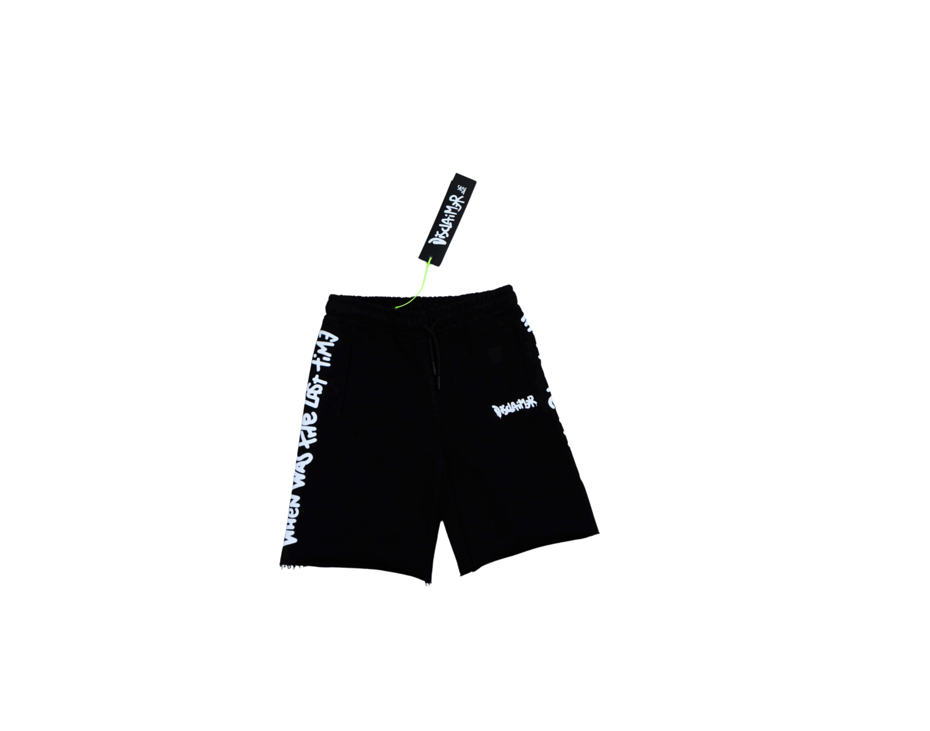 Disclaimer Bermuda Shorts black