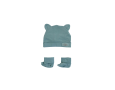 TEDDY & MINOU HAT AND SHOES MINT GREEN