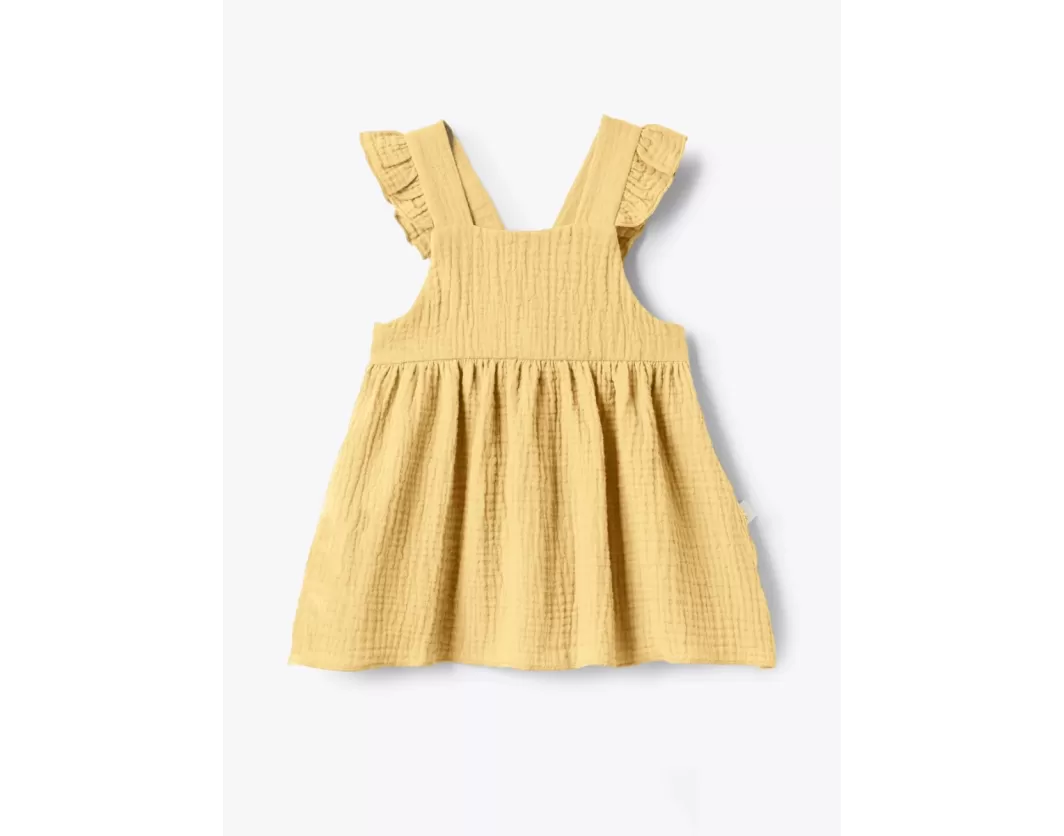 DRESS SLEEVELESS GOLD