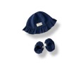 HAT AND SHOES BLUE DENIM