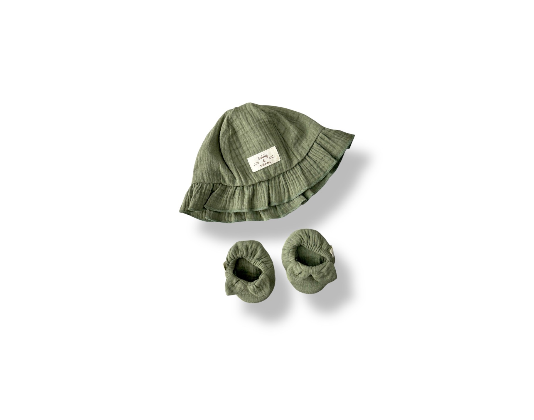 HAT AND SHOES SAGE GREEN