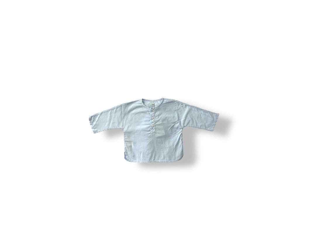 SHIRT L/S ANISE BLUE