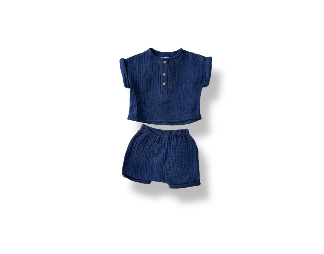 TWO PIECE SET BLUE DENIM