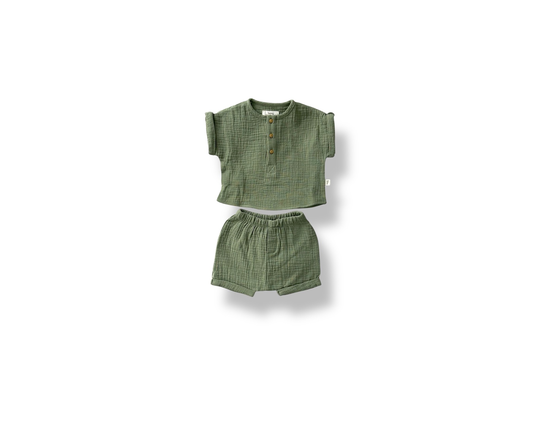 TWO PIECE SET SAGE GREEN
