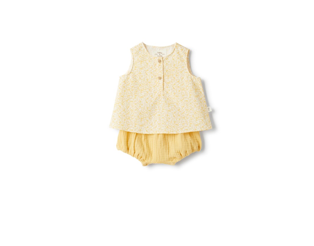 TWO PIECE SET GOLD