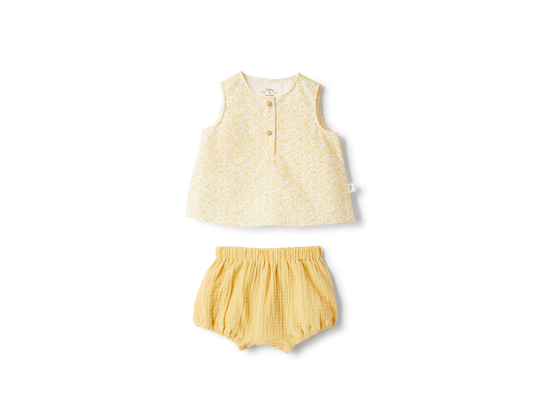 TWO PIECE SET GOLD