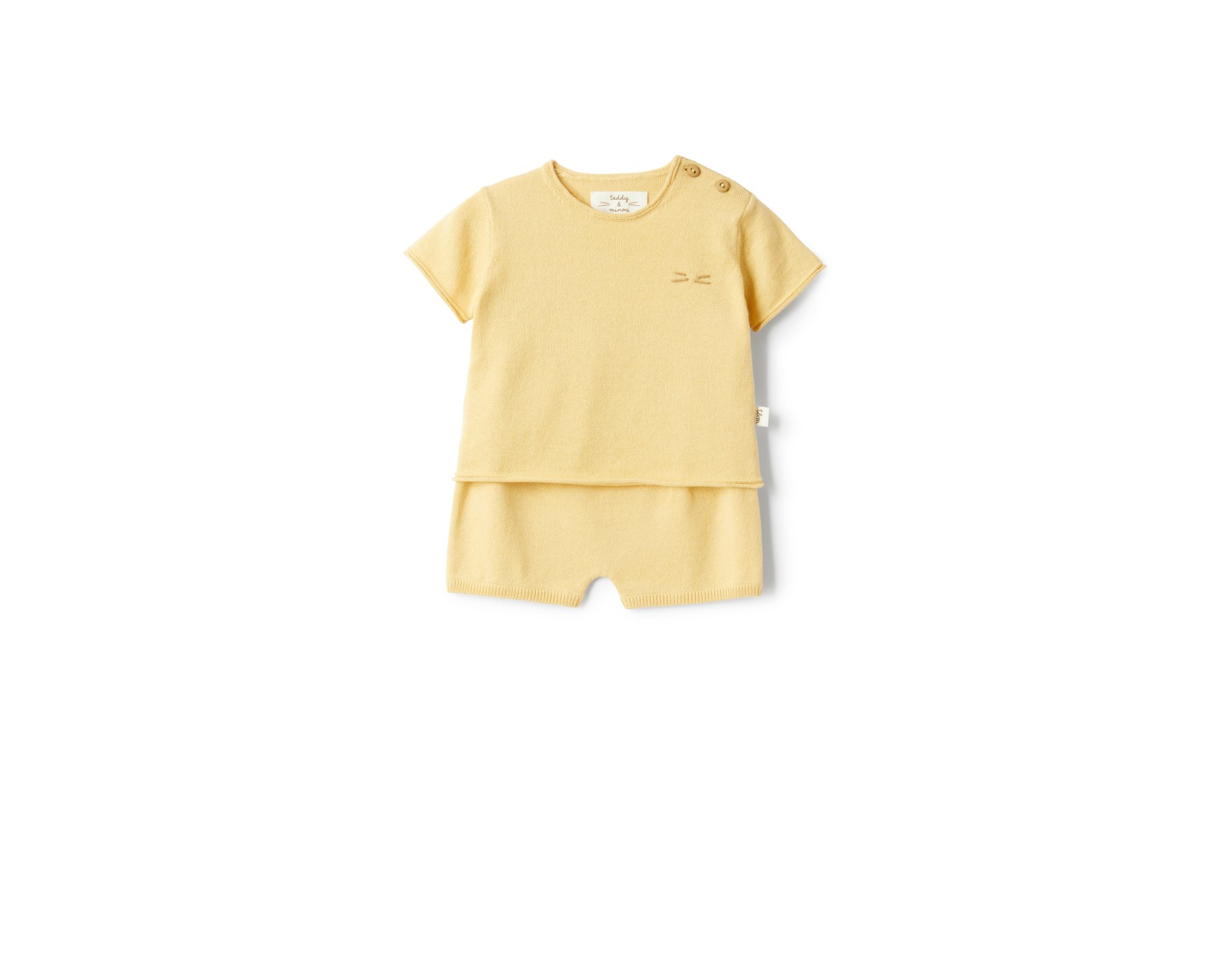 TWO PIECE SET GOLD