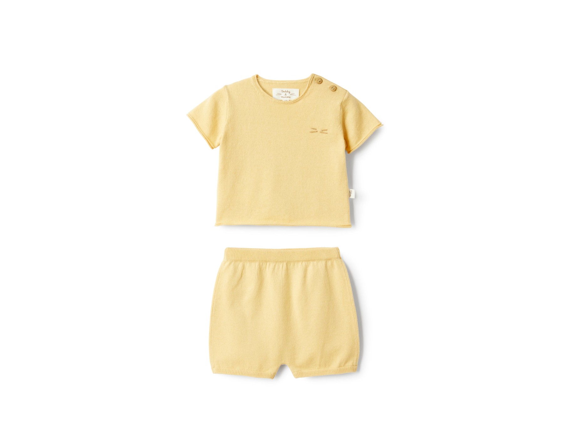 TWO PIECE SET GOLD