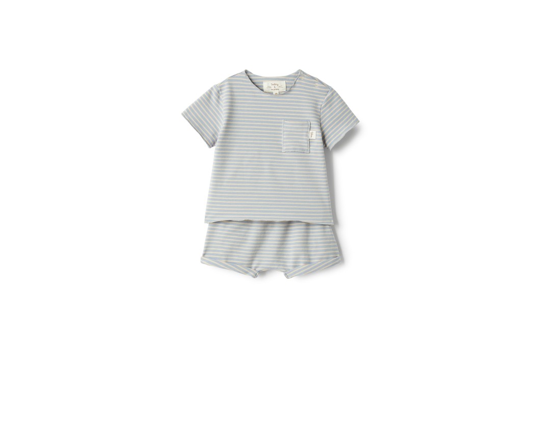 TWO PIECE SET CLOUD BLUE