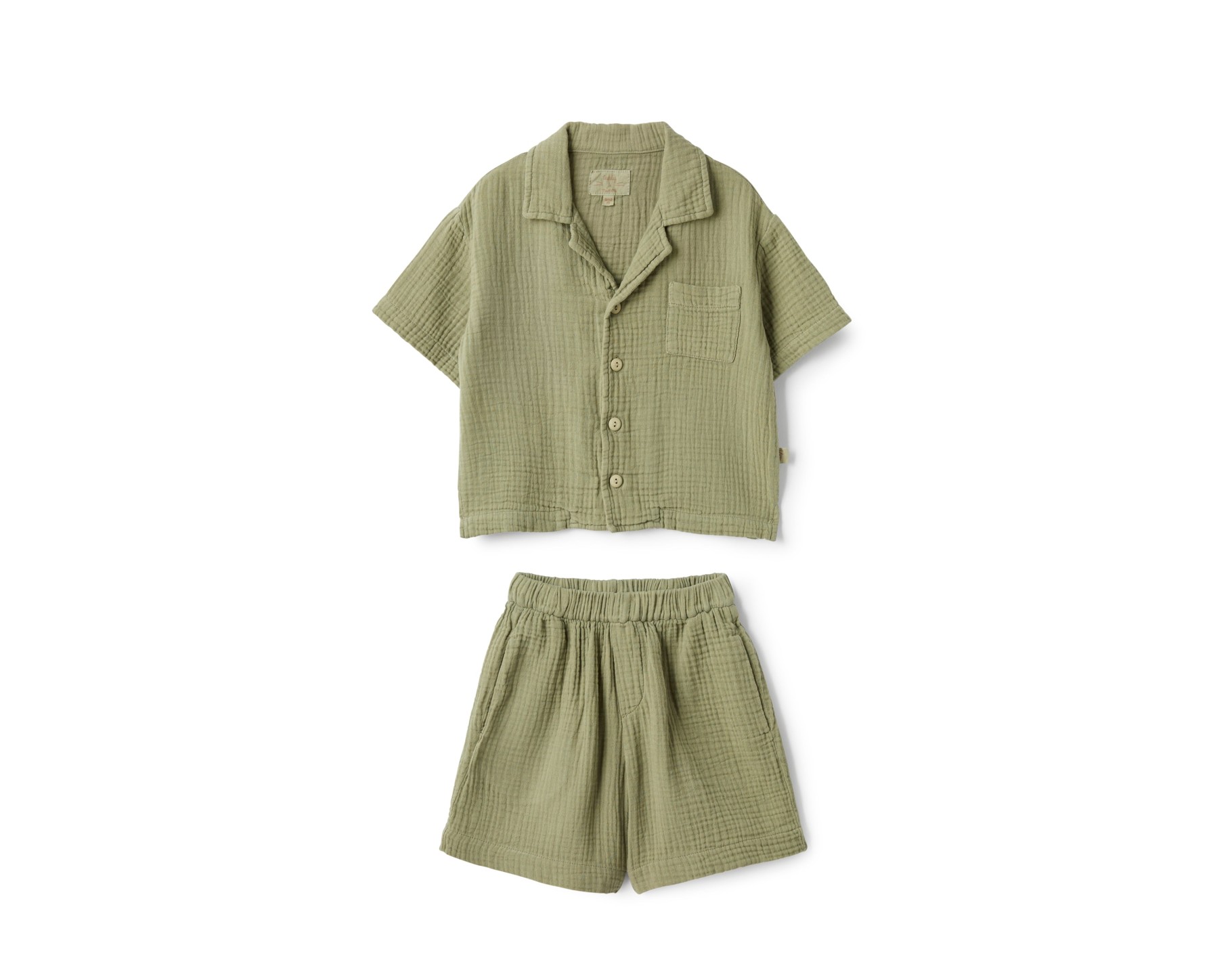 TWO PIECE SET SAGE GREEN