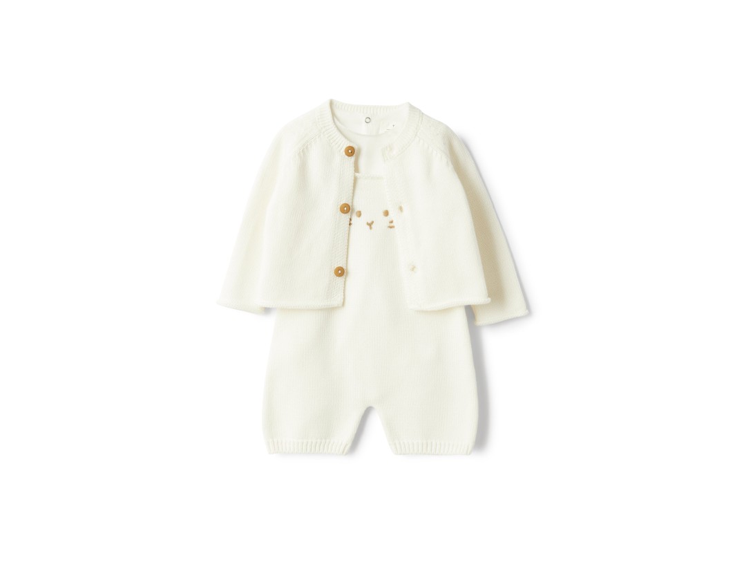 TWO PIECE SET WHITE