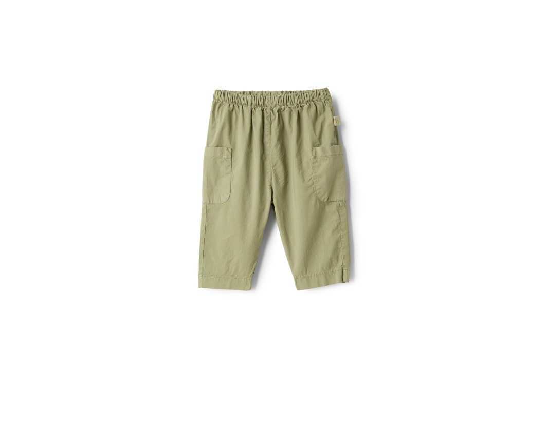TROUSERS SAGE GREEN