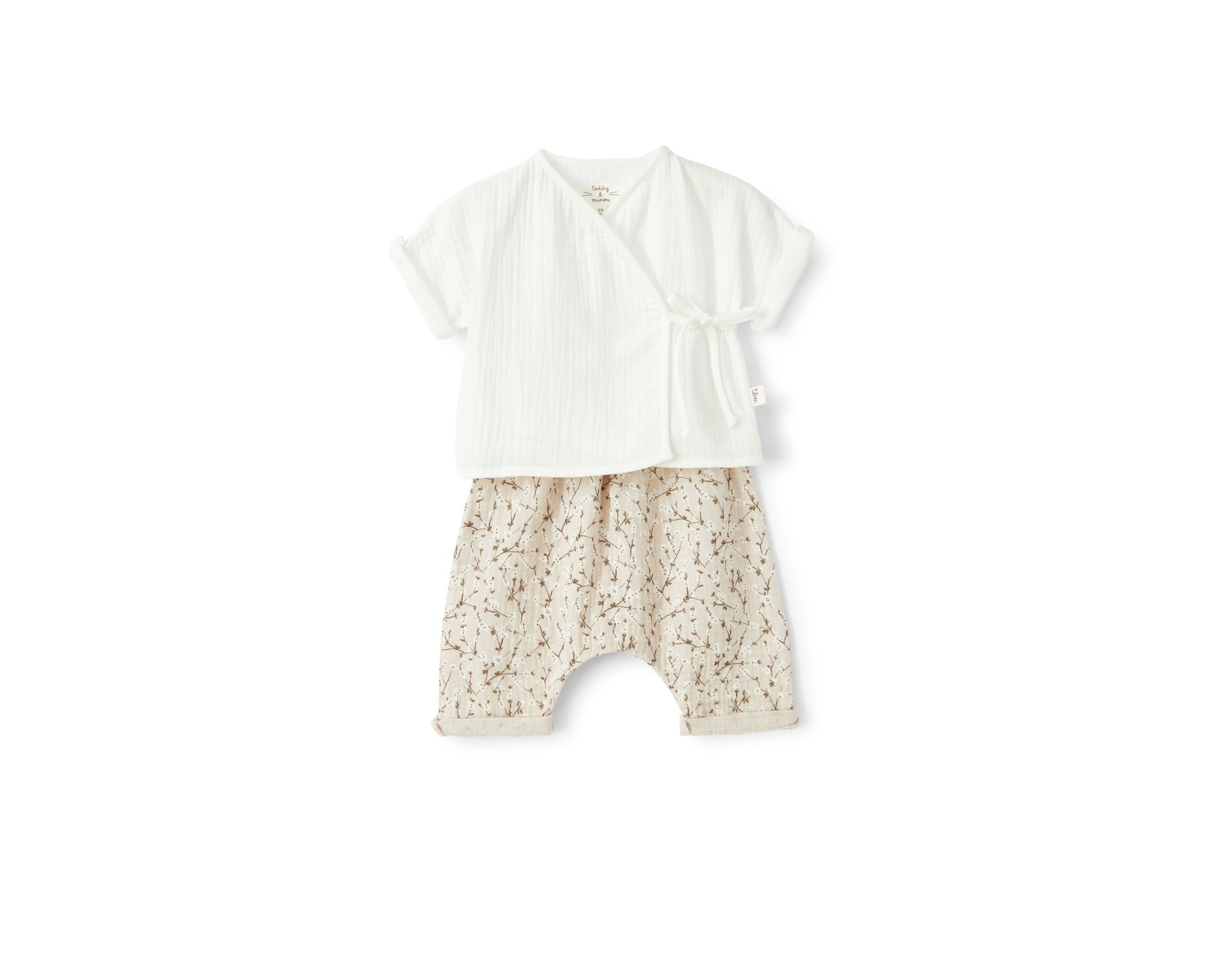 TEDDY & MINOU TWO PIECE SET  Blouse&Pants