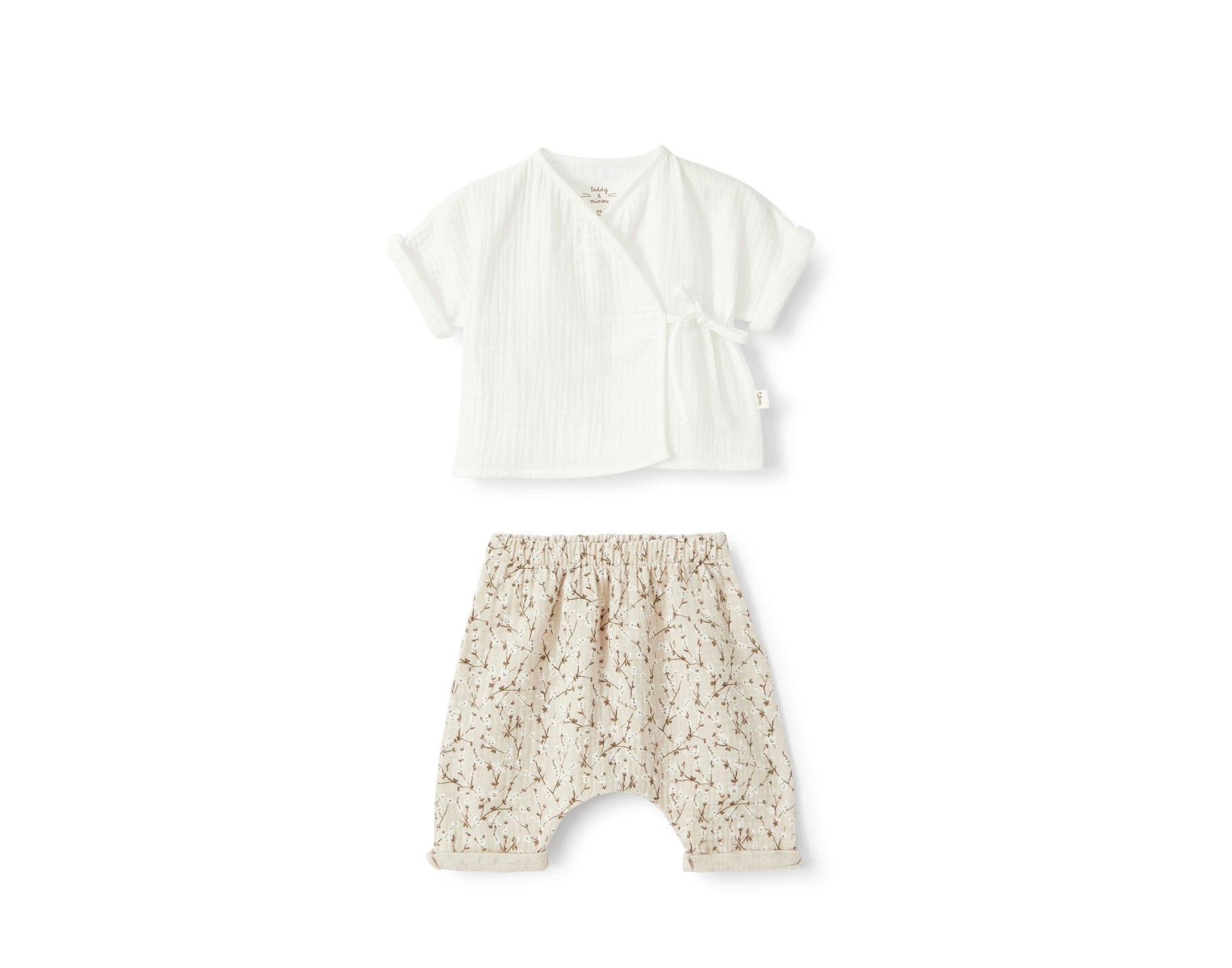 TEDDY & MINOU TWO PIECE SET  Blouse&Pants