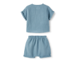 TEDDY & MINOU TWO PIECE SET DENIM BLUE