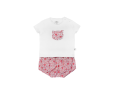 TEDDY & MINOU TWO PIECE SET  short sleeve  (T-Shirt&Short)