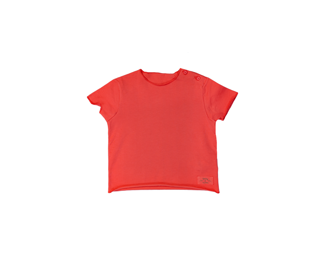 TEDDY & MINOU T-SHIRT S/S (STRAWBERRY)