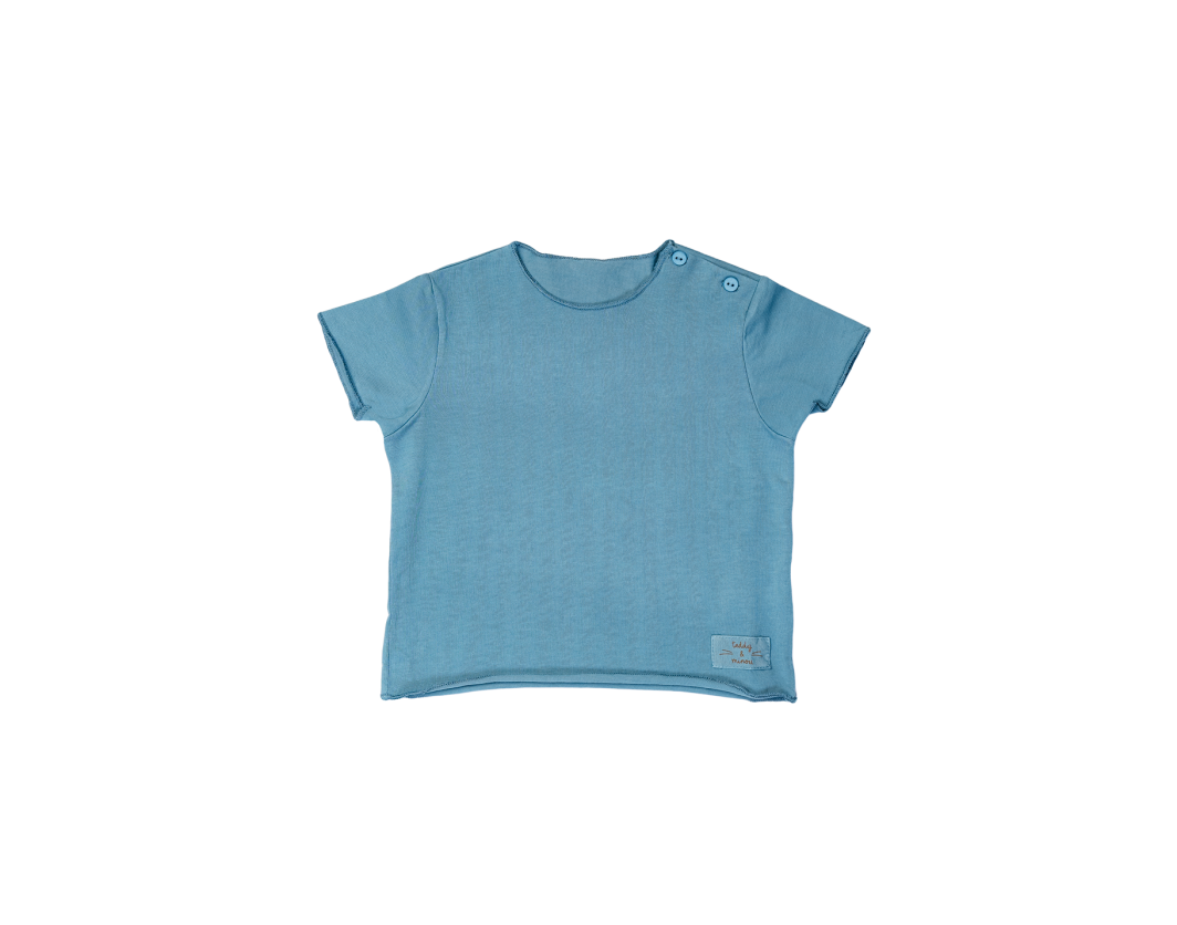 TEDDY & MINOU T-SHIRT S/S (DENIM BLUE)