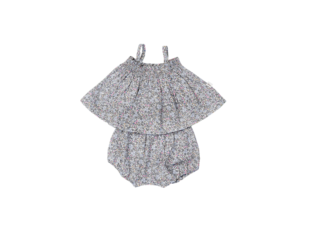 TEDDY & MINOU TWO PIECE SET blouse&shorts