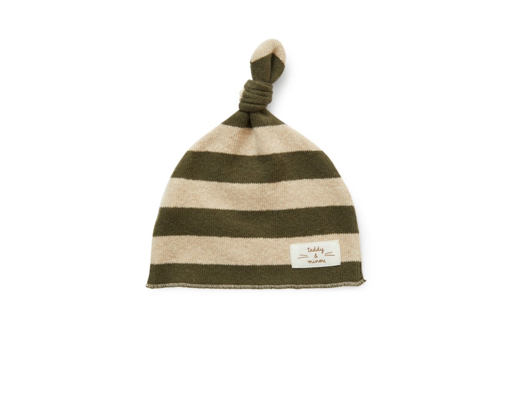 Teddy & Minou Knited  Stripe Hat