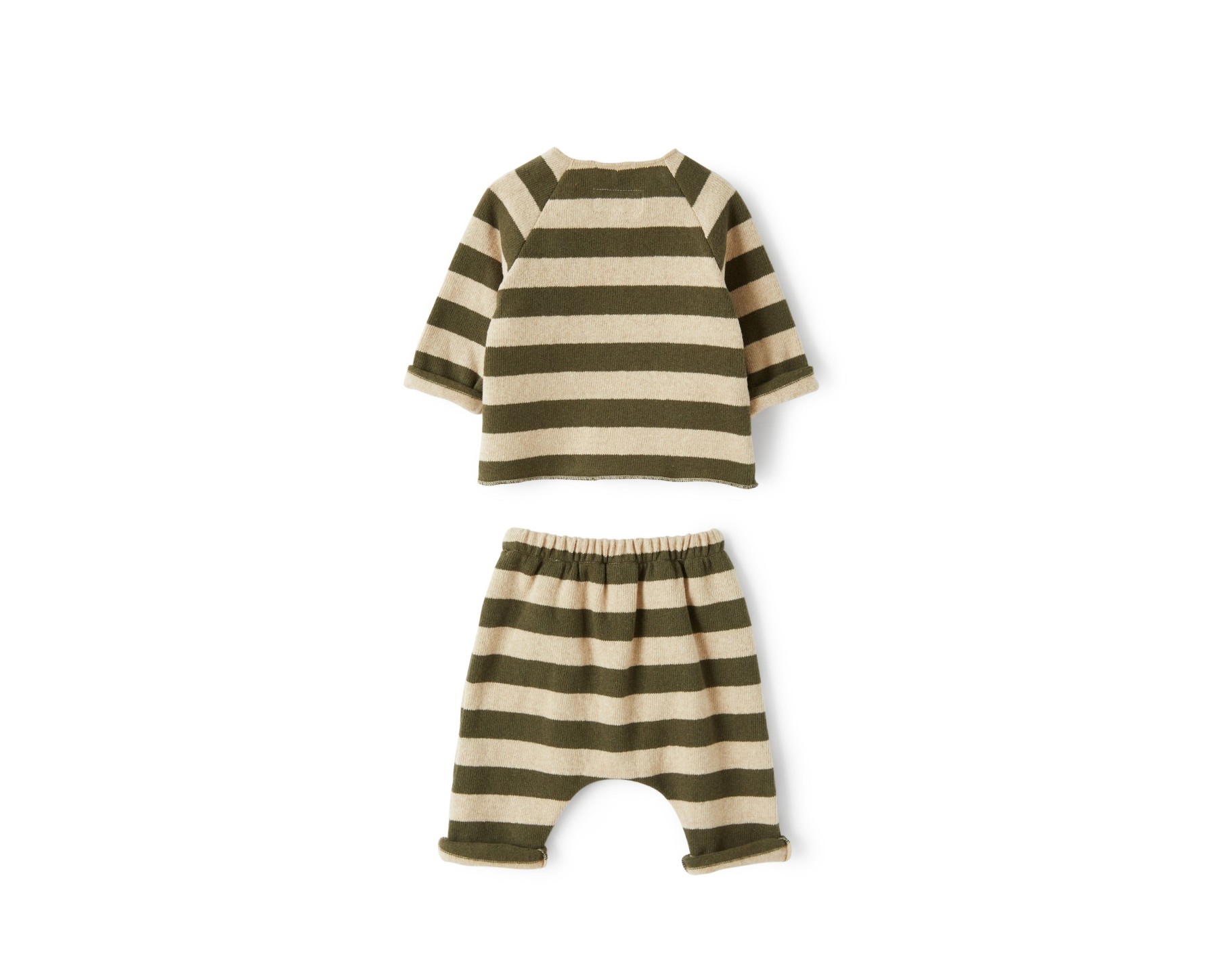 Teddy & Minou Knitted Stripe Suit