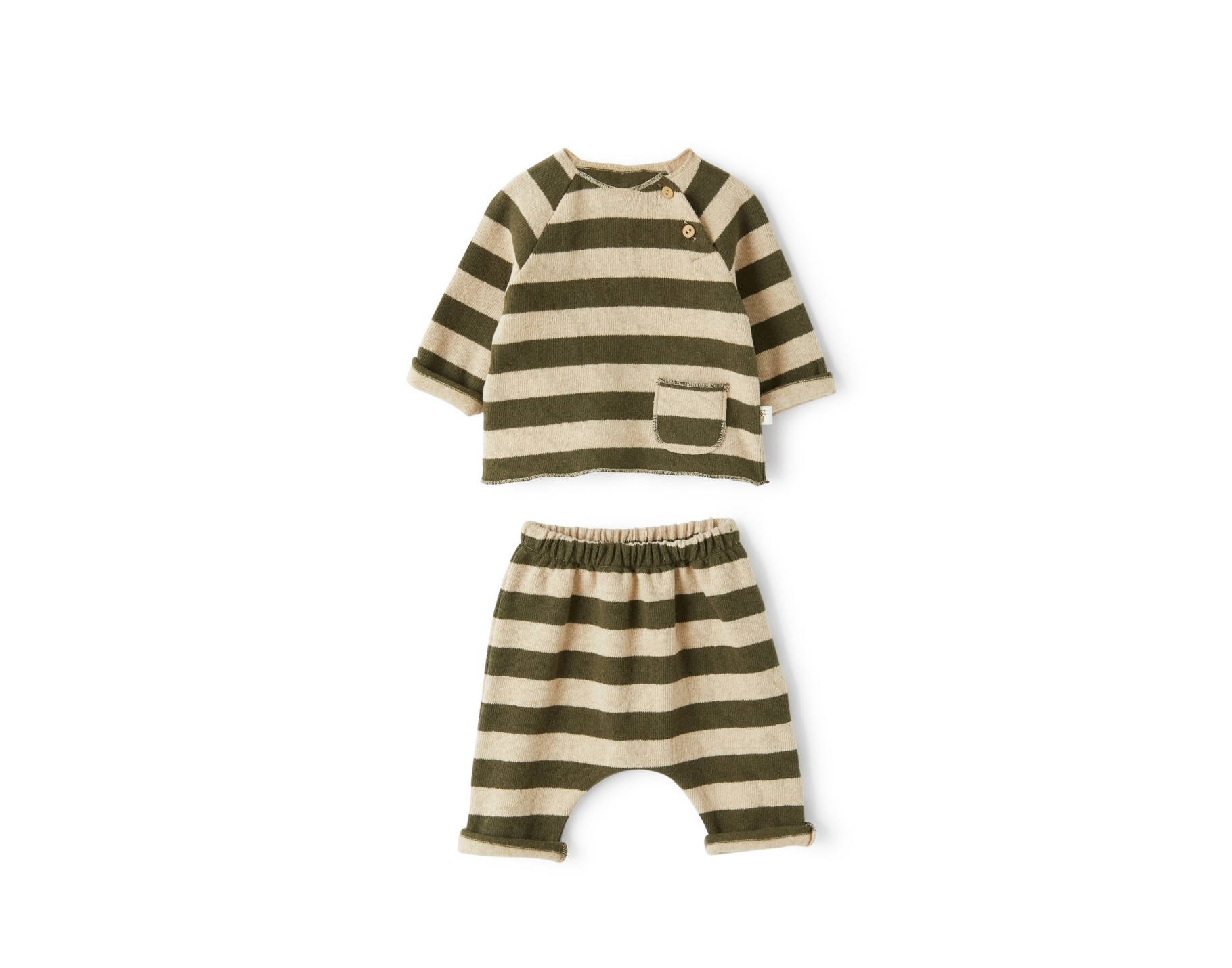 Teddy & Minou Knitted Stripe Suit