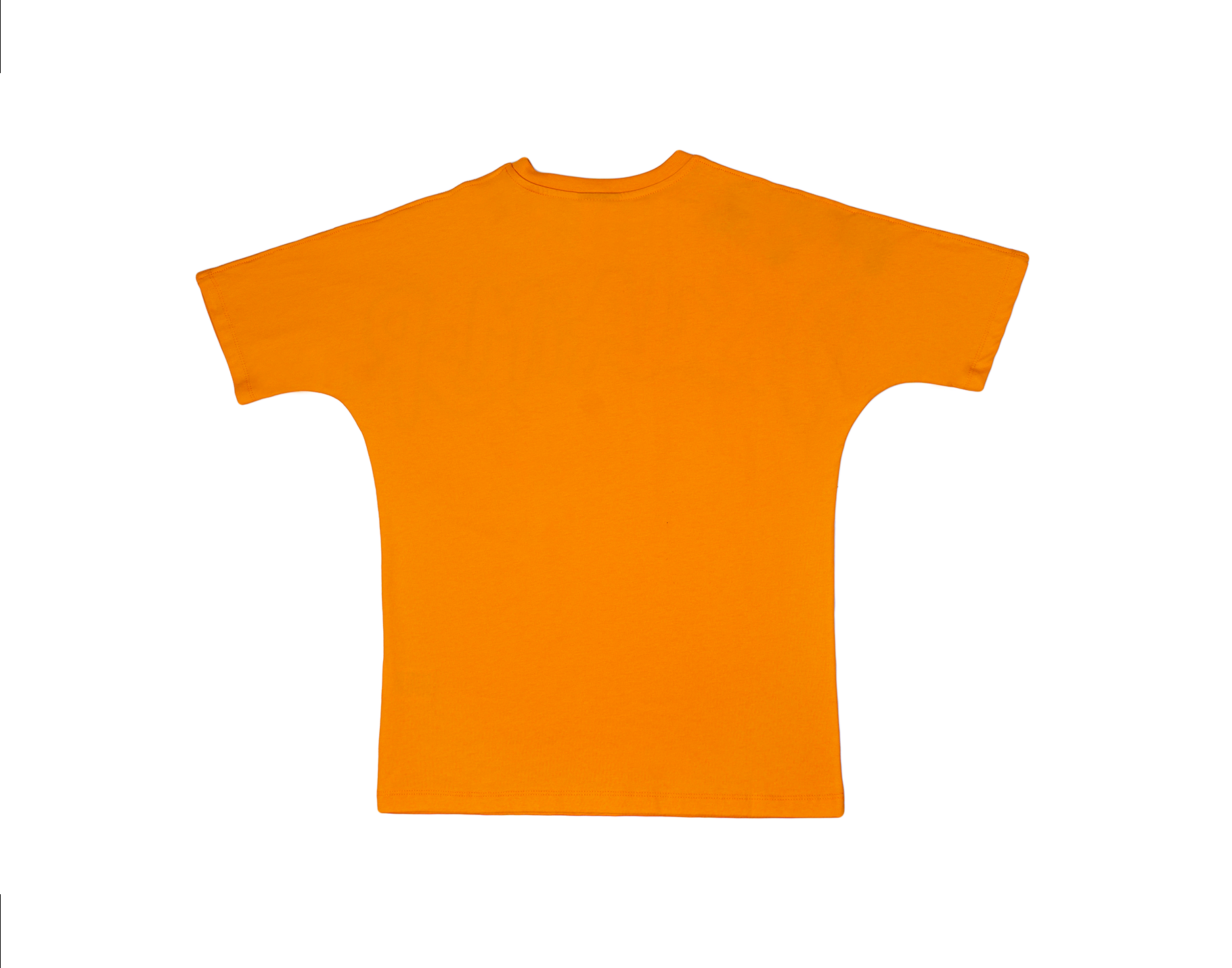 DISCLAIMER T-SHIRT  IN JERSEY/ORANGE