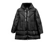 Long Quilted Padded Parka